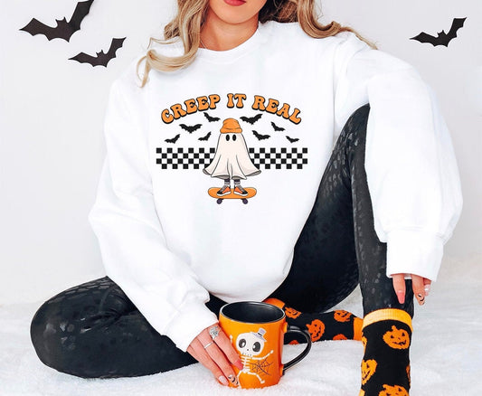 Creep It Real Crew - DTF Printed