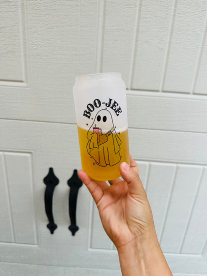 BOO-JEE -  Printed Libby Glass - Dishwasher Safe