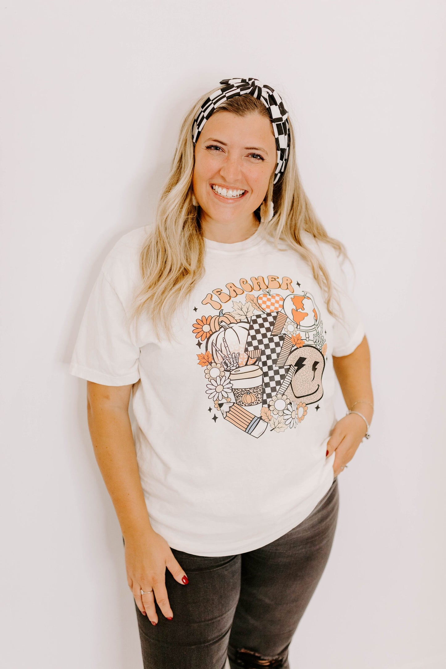 Fall Teacher Vibes / DTF Printed
