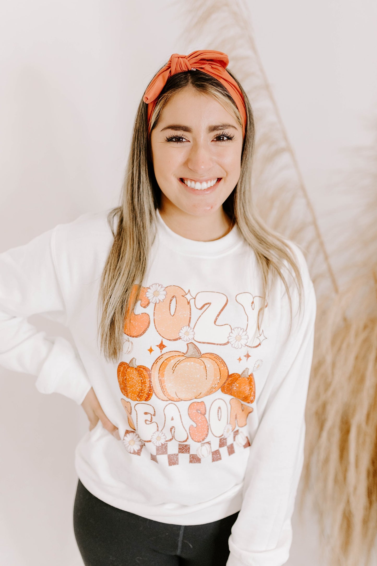 Cozy Season Crew / DTF Printed Crew
