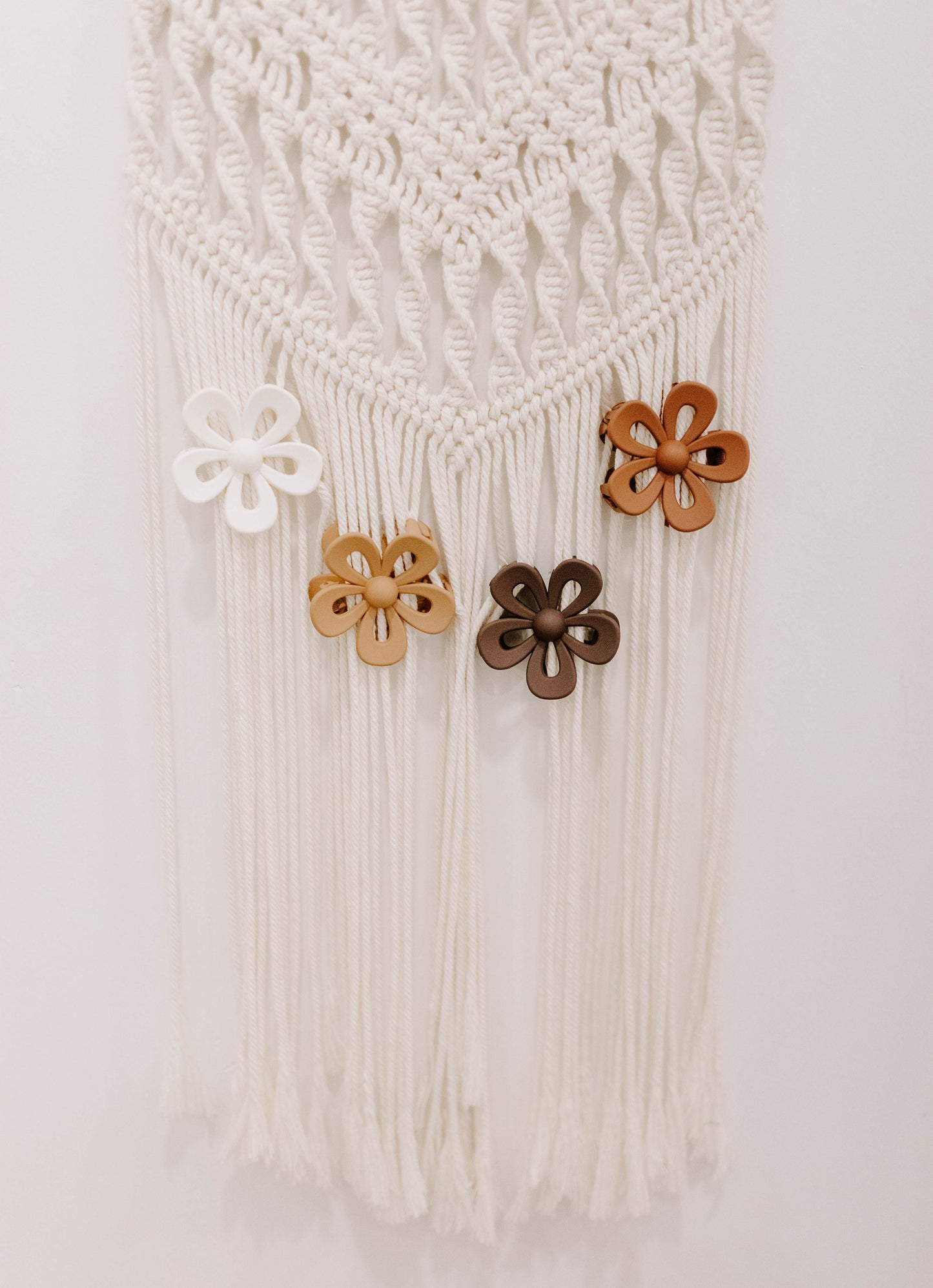 Flower Claw Clips - Fall Color Edition