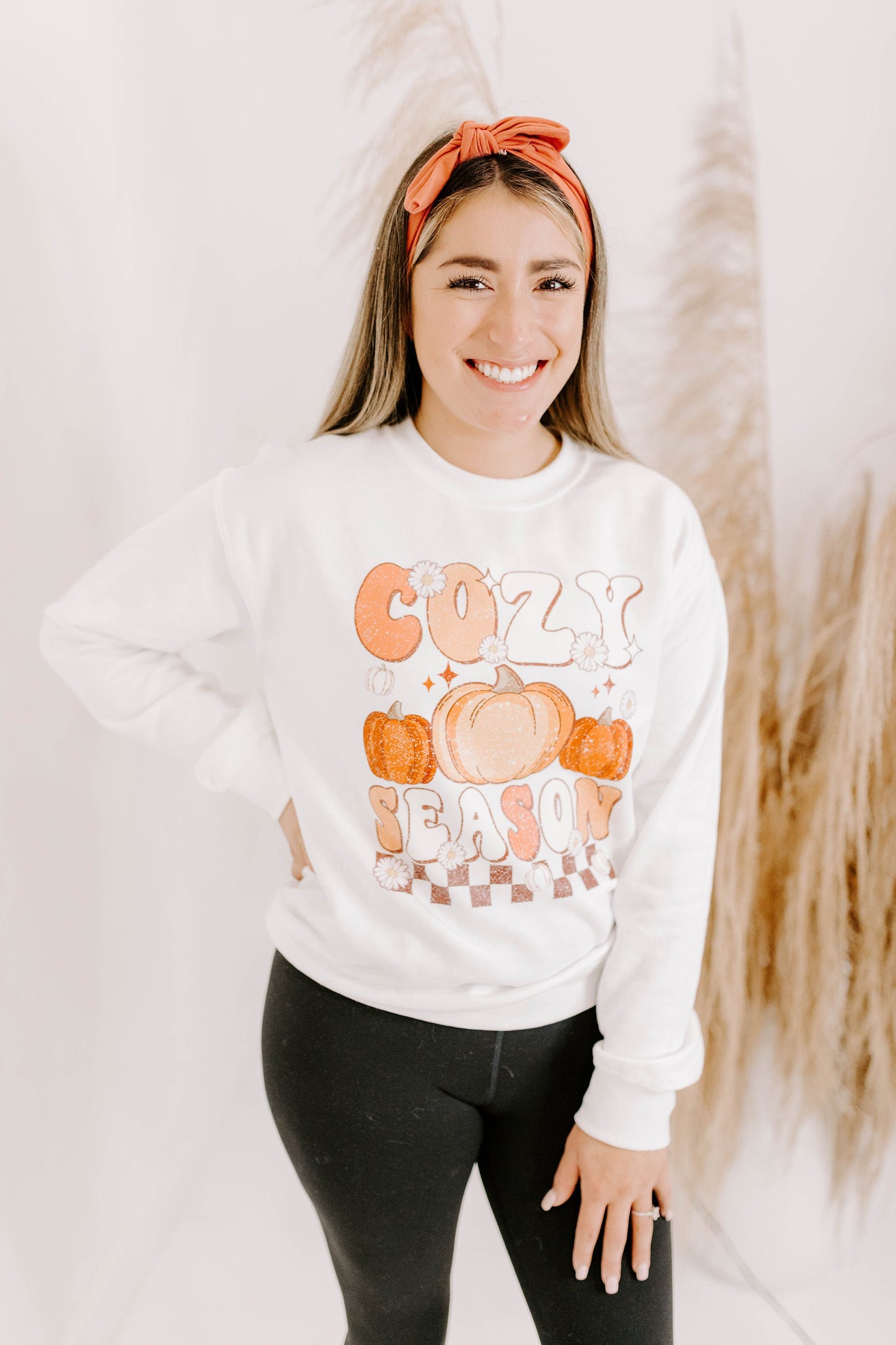 Cozy Season Crew / DTF Printed Crew