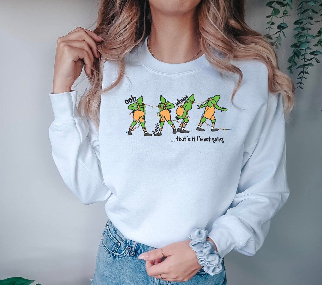 Ohh, Aaah.... Graphic Crew Neck - DTF Printed