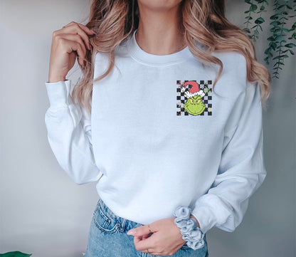 Grudge Christmas .... Graphic Crew Neck - DTF Printed