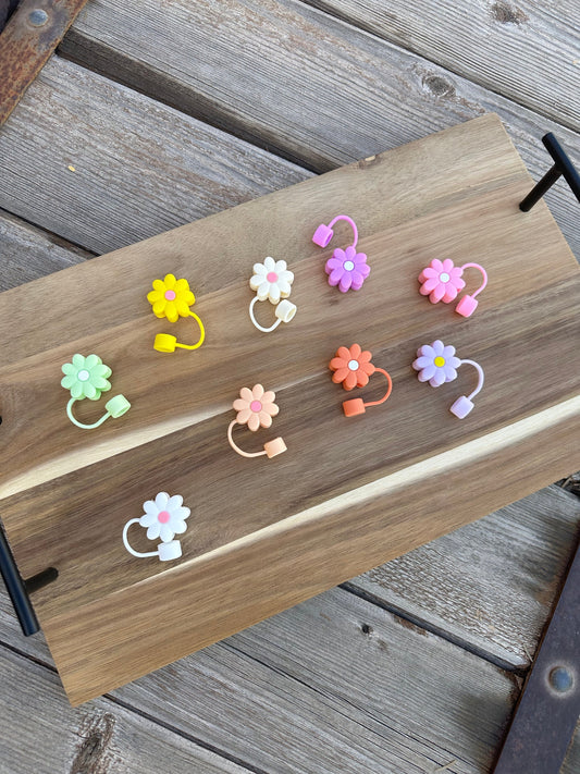 Daisy Straw Toppers - fits large glass and large plastic straws