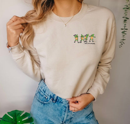 Ohh, Aaah.... Graphic Crew Neck - DTF Printed