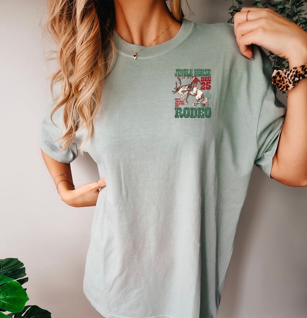 Jingle Horse Rodeo.... Graphics Tee - DTF Printed