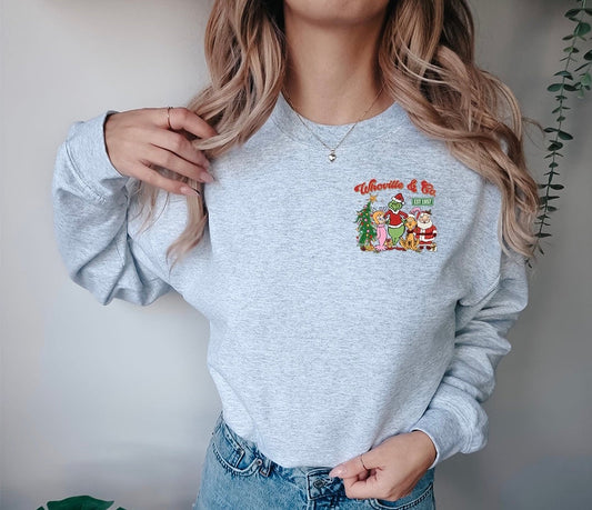 Christmas Co .... Graphic Crew Neck - DTF Printed