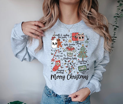 Christmas Cheer .... Graphic Crew Neck - DTF Printed