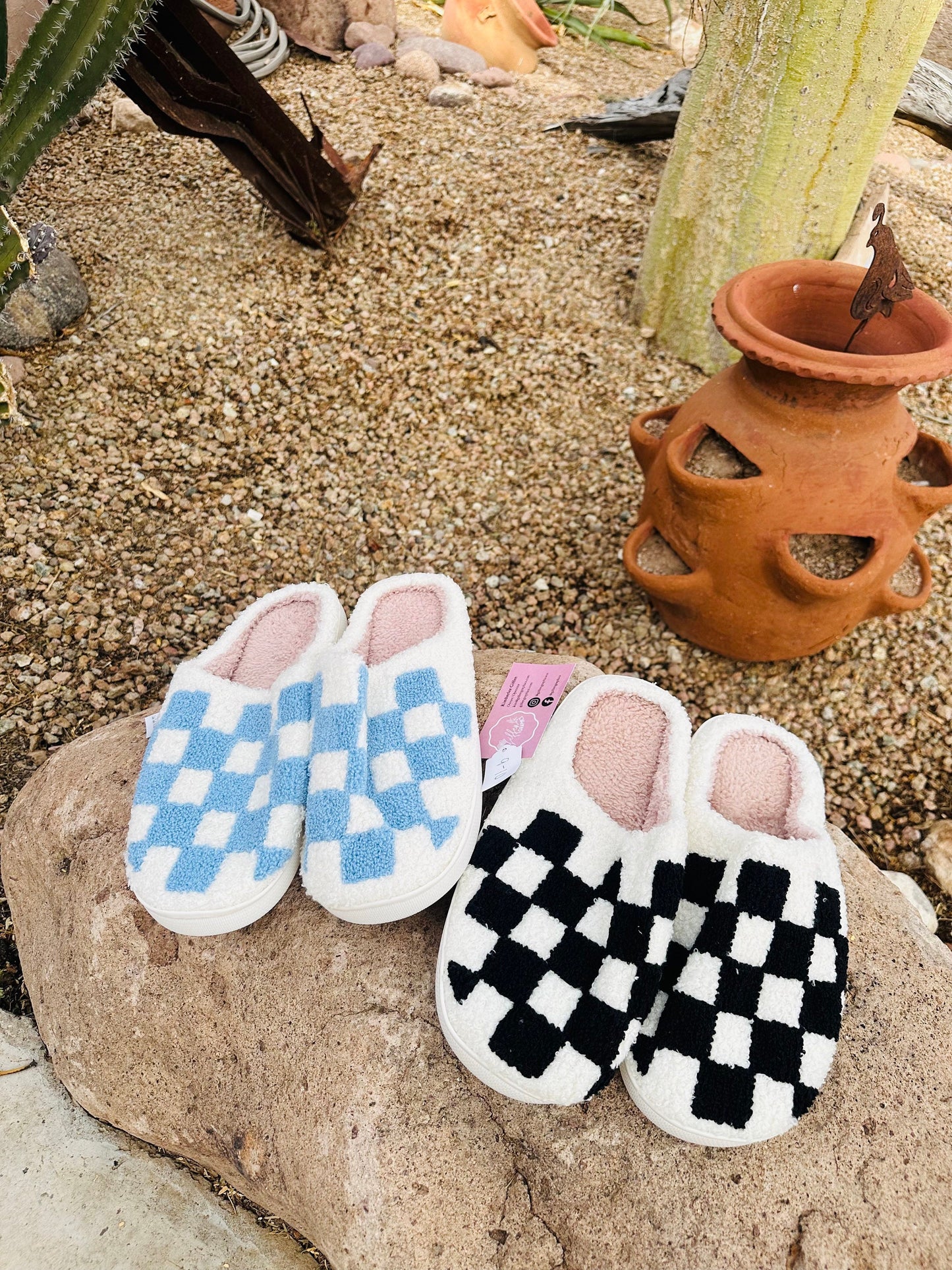 CHECKERED Slippers