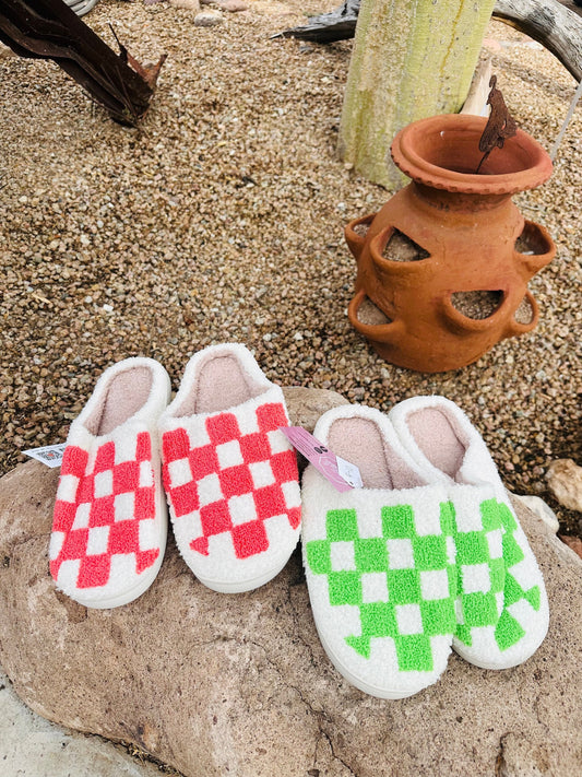 CHECKERED Slippers