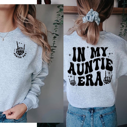 Auntie Era .... Graphic Crew Neck - DTF Printed