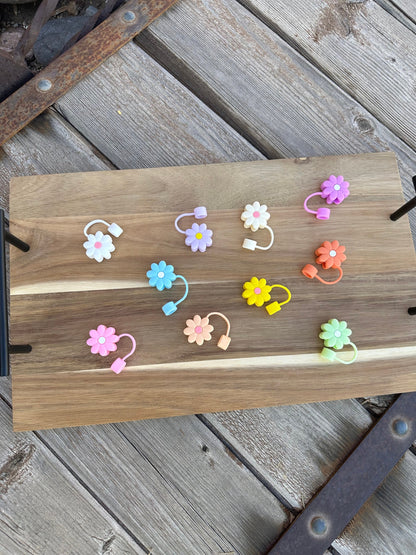 Daisy Straw Toppers - fits large glass and large plastic straws