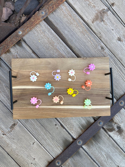 Daisy Straw Toppers - fits large glass and large plastic straws