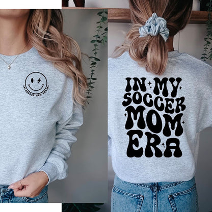 Soccer Mom Era .... Graphic Crew Neck - DTF Printed