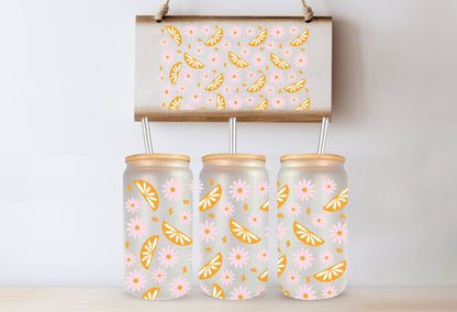 Spring Dreams Printed Libby Glass - Dishwasher Safe