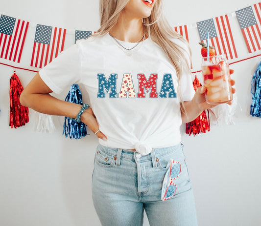 Mama Daisy - Graphic Tee - DTF Printed