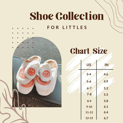 Mini Slipper  // White & Blue