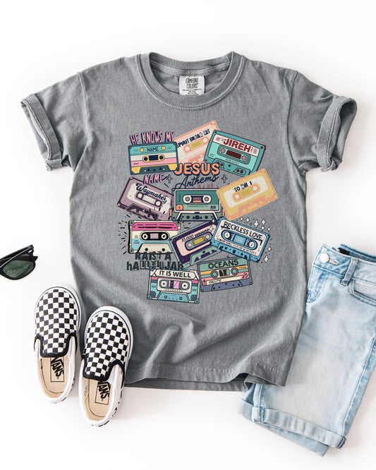 Jesus Anthems YOUTH - DTF Printed Graphic Tee