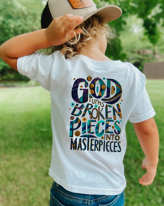 Broken Pieces TODDLER - DTF Printed Tee