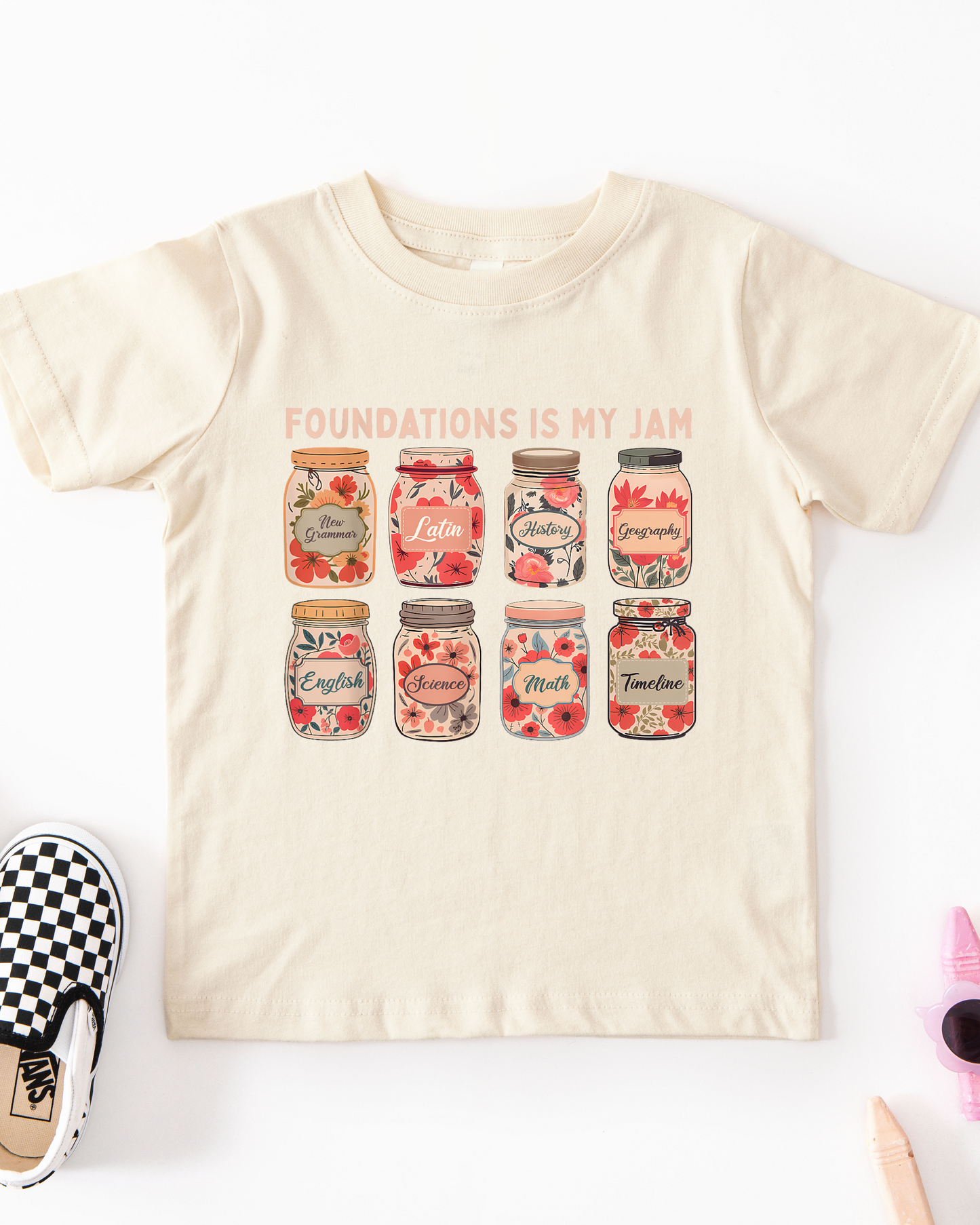Foundations is my Jam TODDLER - DTF Printed Tee